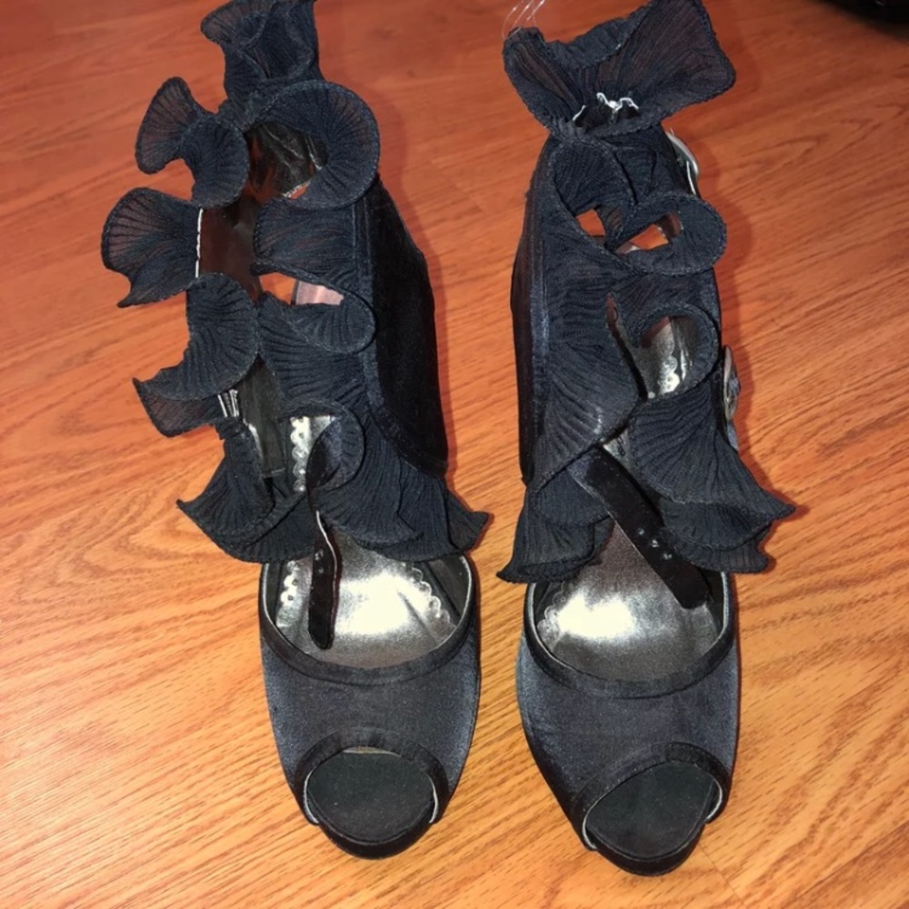 Black heels